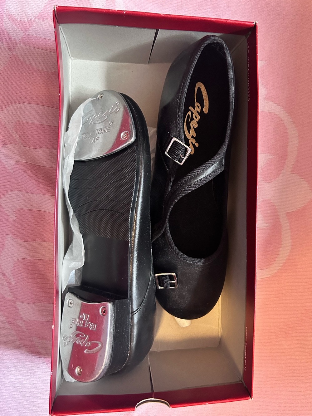 Capezio Black Mary Jane Tap Shoes Dance Shoes